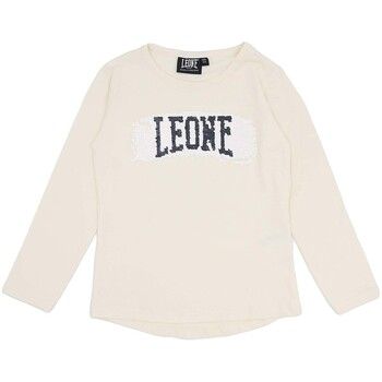 Leone 1947 Camiseta manga larga Girl Long Sleeves Sequins Super Grey para niña