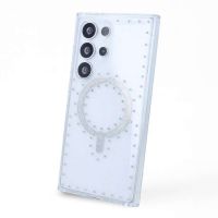 funda brillantes glitter compatible con magsafe compatible con samsung galaxy s25 ultra
