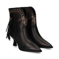alma en pena botines con tacon mujer - negro talla 39