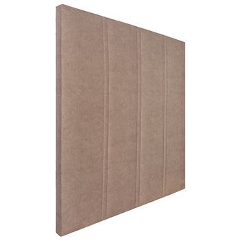 Cabecero Tapizado Amur | Cabezal Acolchado | Tapizado En Teijdo Alta Gama Acuaqulin Antimanchas | Color Beige | Medida: 95x110x5cm (cama 80/90 Cm)