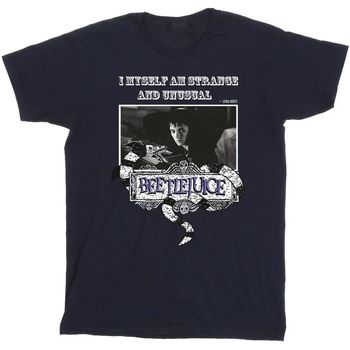 Beetlejuice Camiseta Strange And Unusual para niño
