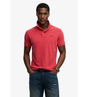 superdry para hombre m1110452a polo classic pique rojo m casual algodon manga corta