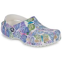 crocs zuecos classic butterfly clog k para nina
