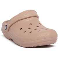 crocs zuecos latt classic lined para mujer