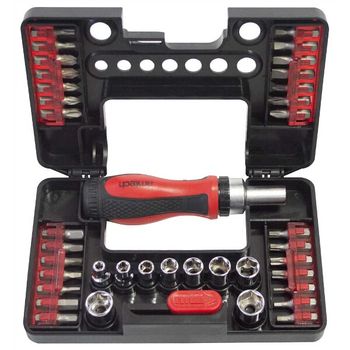 Screwdriver & bit Socket Set 38pc
