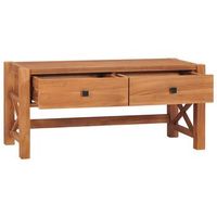 mueble para tv de madera reciclada de teca 100x40x45 cm