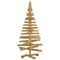 arboles de navidad marron 120 cm madera maciza de pino