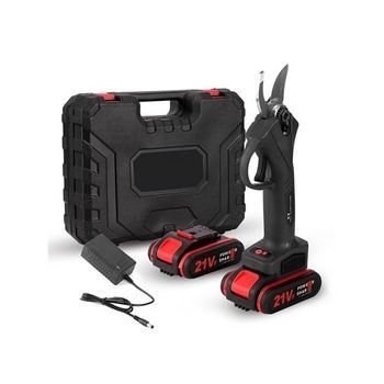 Tijeras De Podar Eléctricas Con Dos Pilas - Negro - Goeik