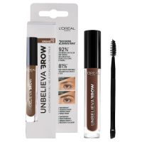 loreal paris unbelievabrow long-lasting brow gel 34ml various shades - 50 light brunette