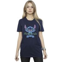 disney camiseta ohana para mujer