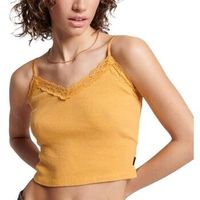 superdry blusa vintage lace cami para mujer