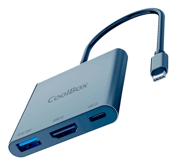 Coolbox MINIDOCK C31 USB-C 1PD100W/1USB-A/1HDMI 4K
