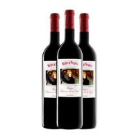 gutierrez de la vega vino tinto rojo y negro alicante 75 cl 14 vol pack de 3 unidades