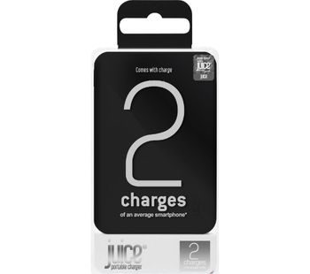 2 Portable Power Bank - Black, Black