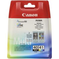 canon pg-40cl-41 pack cartucho original negrocolor