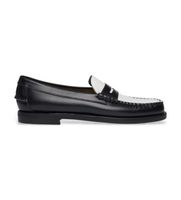 sebago para mujer 7001530 mocasines de piel classic dan negro 40 plano ninguno casual clasico
