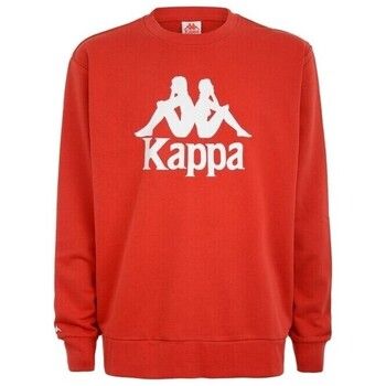 Kappa Jersey Authentic Telas Felpa Uomo Red White 3111G9W para hombre