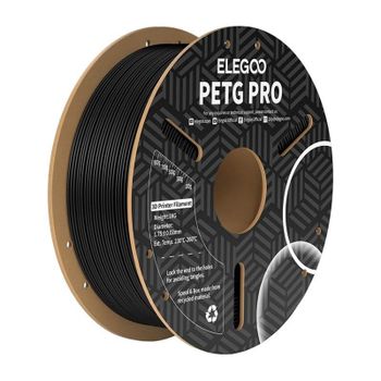 Filamento ELEGOO PETG Pro 1.75mm Negro 1kg