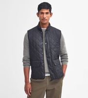 barbour para hombre mgi0245 chaleco lowerdale marino xl casual poliester