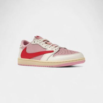 Nike Deportivas Moda 1 Retro Low OG SP Travis Scott Sail Tropical Pink para hombre