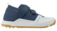 zapatillas de mtb para pedales planos crankbrothers stamp trail boa azul gris unisex