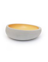 vacia bolsillos en hormigon cream gold