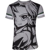 nintendo link streetwear t-shirt - grey small grey