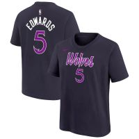 camiseta anthony edwards minnesota timberwolves nike city edition nn junior