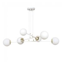 lampara colgante signo blanco 6 luces