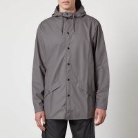 rains matte-shell rain jacket - xl