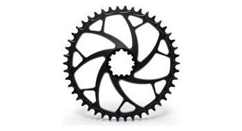 Plato elm alugear redondo montaje directo sram 3 tornillos 10 11 12 velocidades negro