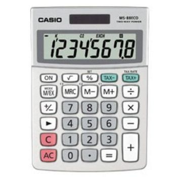 Calculadora de Escritorio Casio MS-88ECO 8 Dígitos