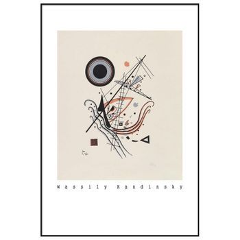 Panorama Cuadro Enmarcado Wassily Kandinsky 50x70 Cm