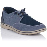 crube zapatos bajos blucher en lona para hombre