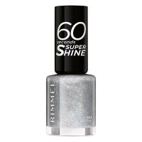 esmalte de unas con purpurina 60 seconds de rimmel - extra