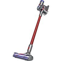 dyson v7 total clean cordless vacuum cleaner - red red