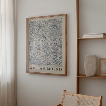 Poster willow pattern x, 30x40 cm