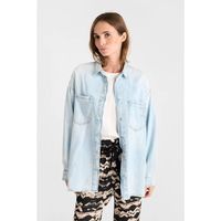 le temps des cerises camisa camisa vaquera tulipa para mujer