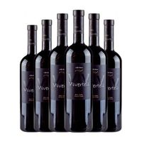 celler de batea vino tinto vivertell negre terra crianza 75 cl 14 vol pack de 6 unidades