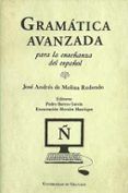 gramatica avanzada para la ensenanza del espanol