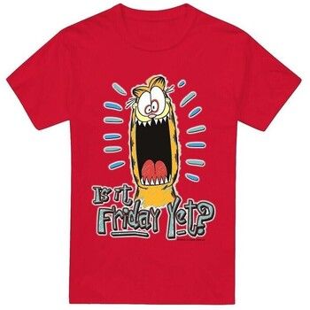 Garfield Camiseta Friday para hombre