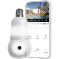 nivian camara de vigilancia wifi tipo bombilla e27 2k- movimiento 360 con audio luz reconocimiento y seguimiento de humanos-vision nocturna compatible con alexa google home tuya app