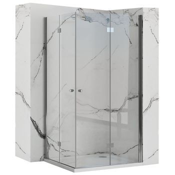 Cabina De Ducha Rea Fold Modular Chrome 90x110