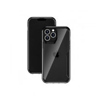 muvit for change funda shockproof 2m transparentenegra para iphone 13 pro max