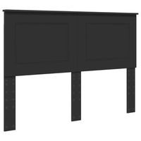 cabecero roble negro 100 cm madera de ingenieria vidaxl