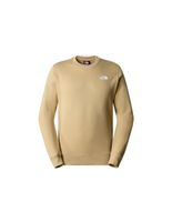sudadera de montana the north face simple dome crew beige hombre
