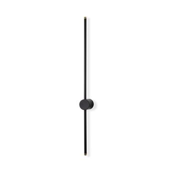 Lámpara De Pared Sword-13484 Negro Metal 91 Cmx10x 7 Cm
