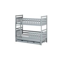litera klara 90x190 gris