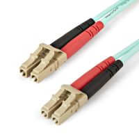 cable de fibra optica multimodo startechcom lcupc a lcupc om4 2m