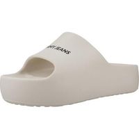 tommy jeans sandalias tjw chunky flatform slid para mujer